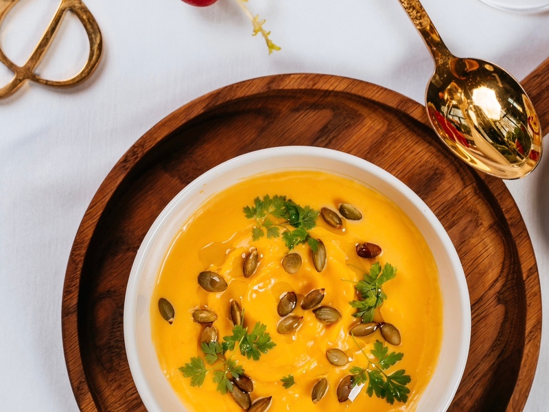 Постное меню в ресторане 